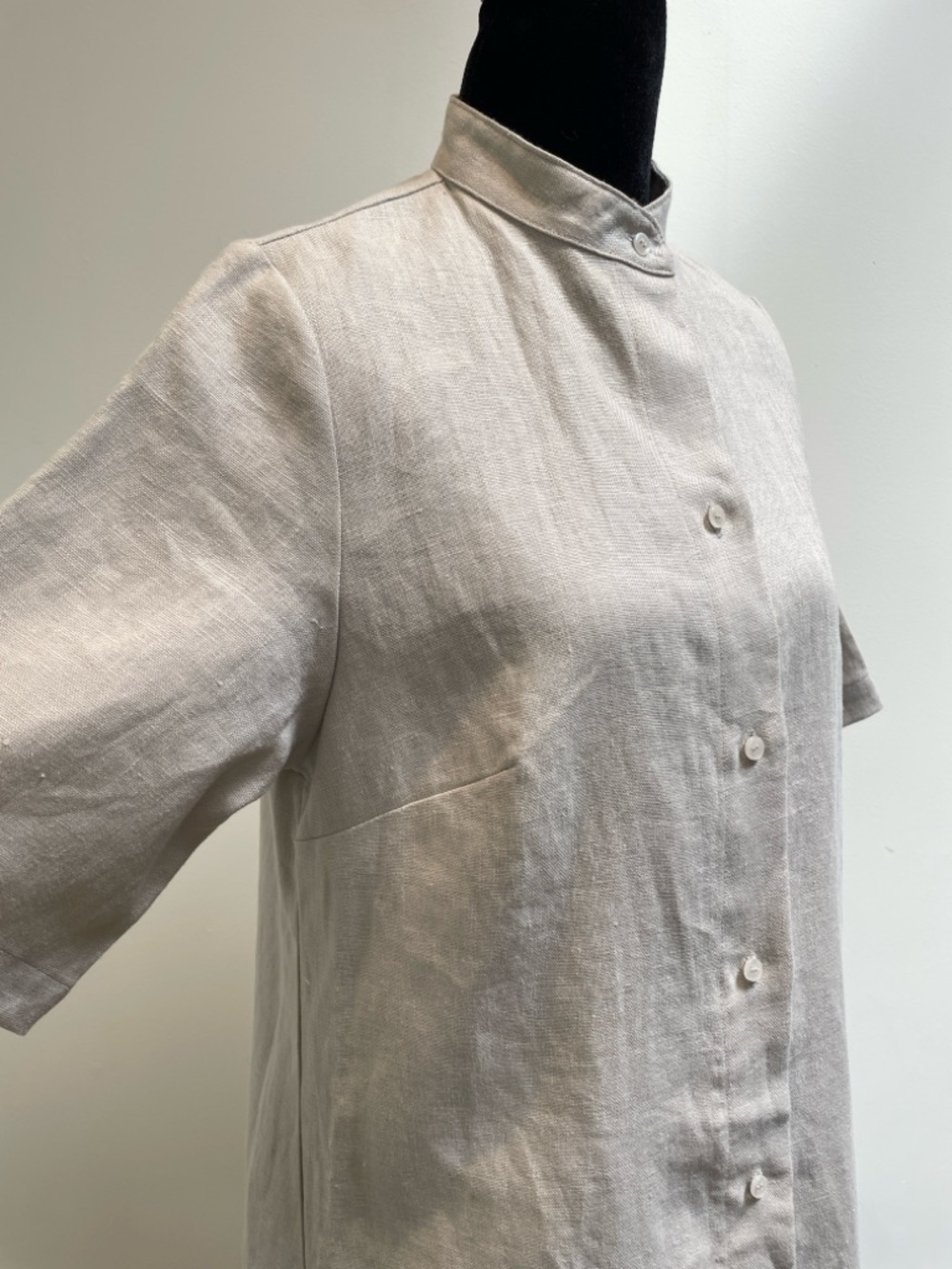 Lovely Linen! Lousje & Bean Shirt Dress Tunic Top size XS